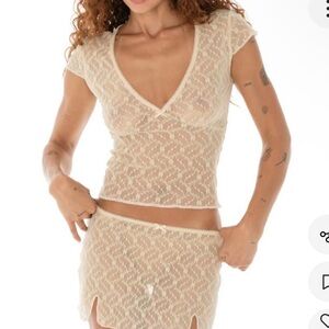 Are you am I lace top